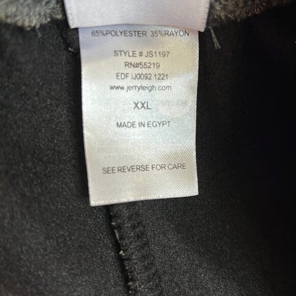 Women's Lucky Graphic Jogger Shorts - Gray - Size XXL - Picture 6 of 6